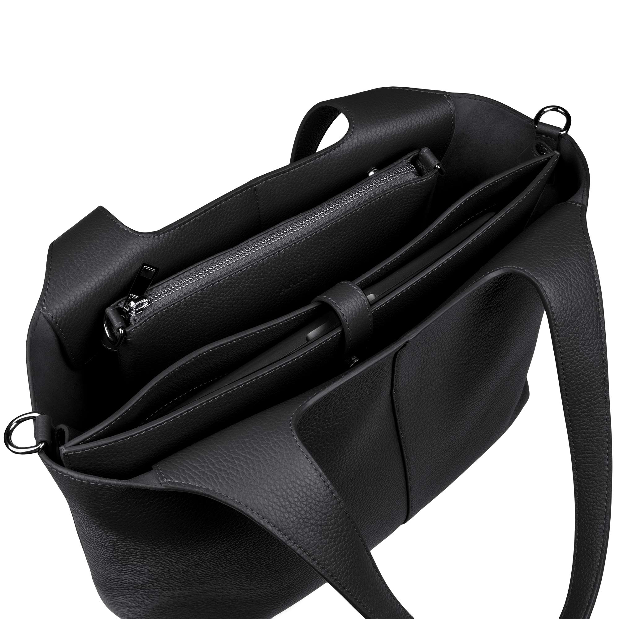 Aava Tote-laukku (musta)