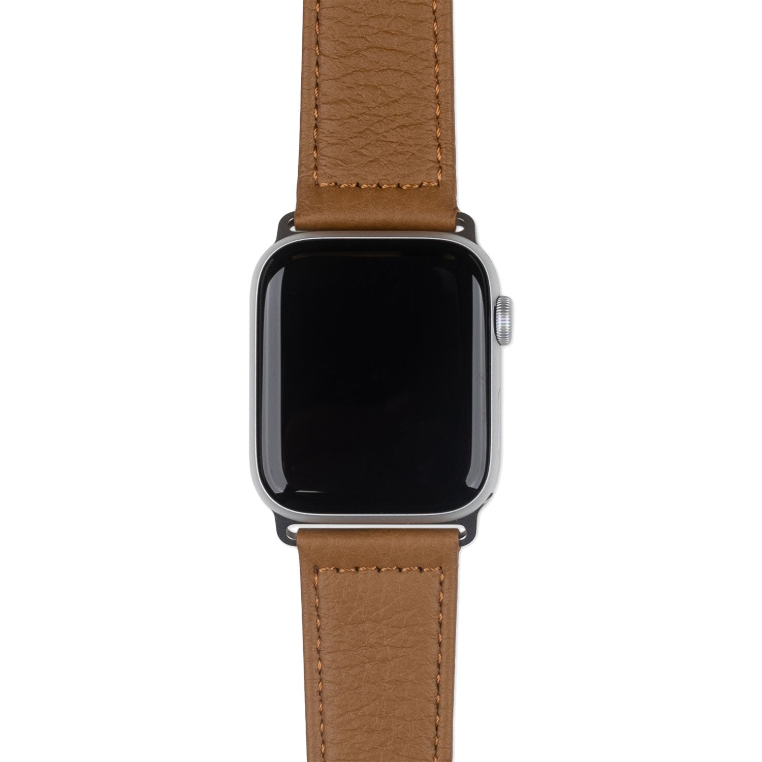 Hirvennahkainen Apple Watch ranneke (konjakki)