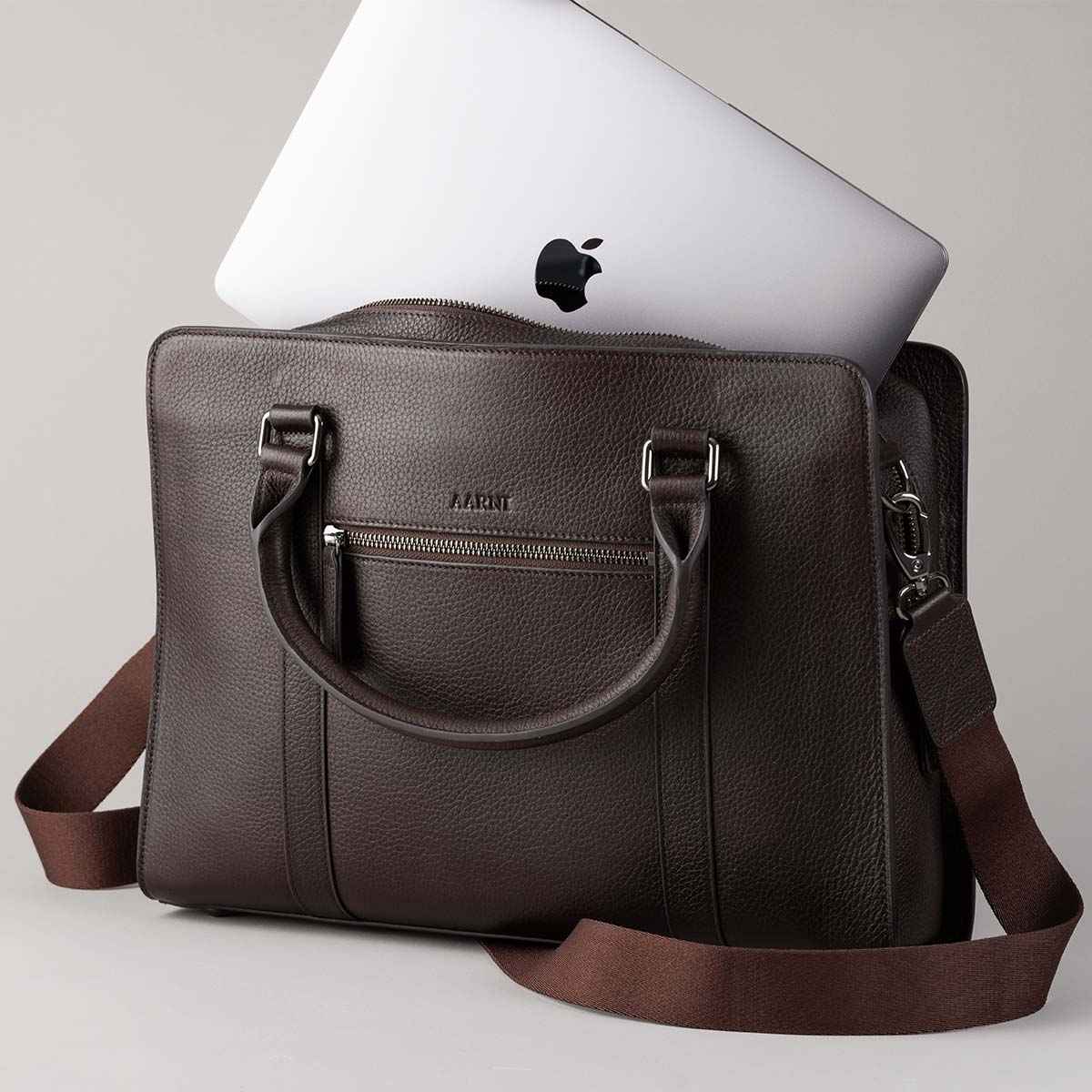 Venture Briefcase (Dark Brown)