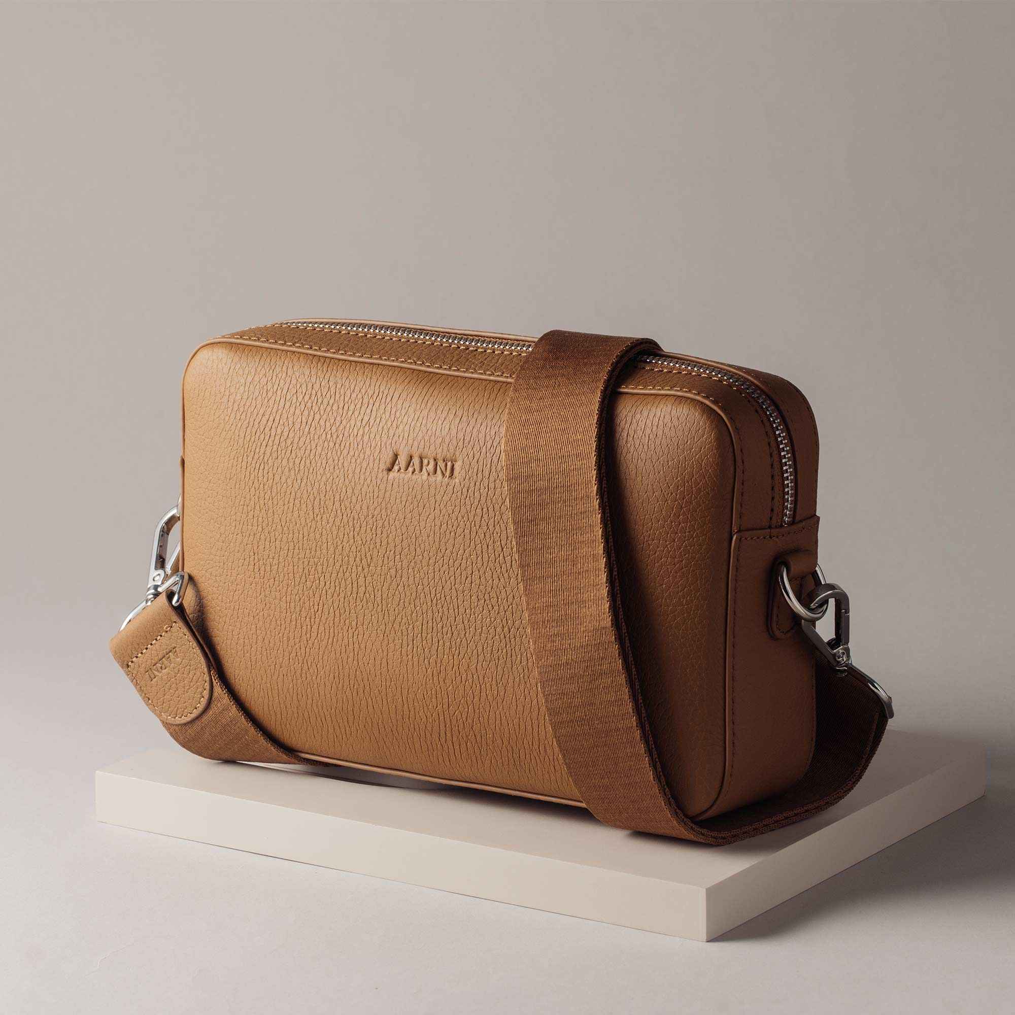 Large Crossbody Bag (Cognac)