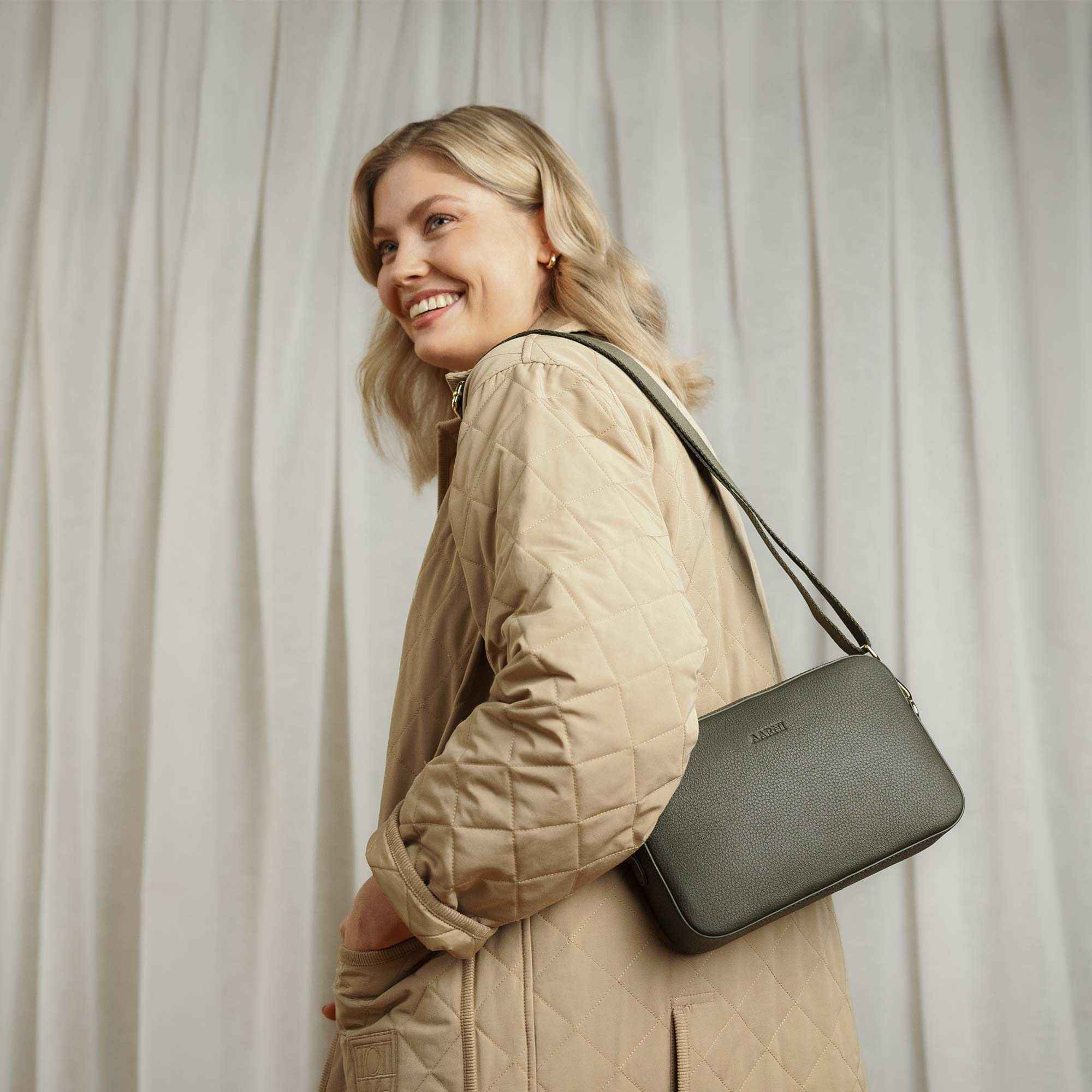Large Crossbody Bag (Olive)