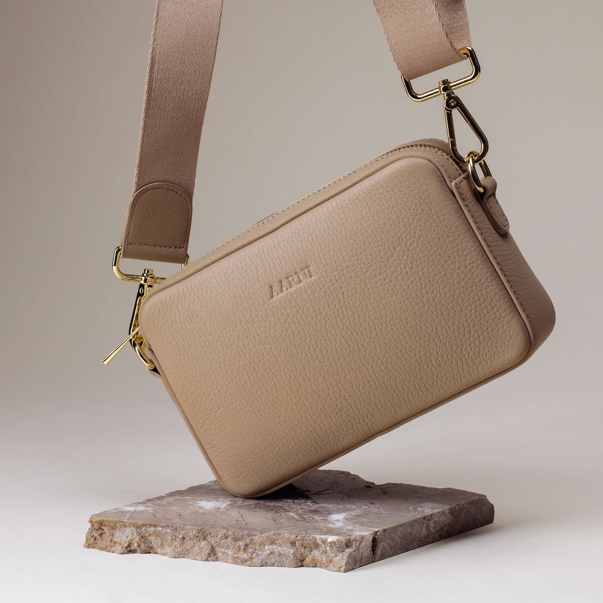 Large Crossbody Bag (Sand) - AARNI