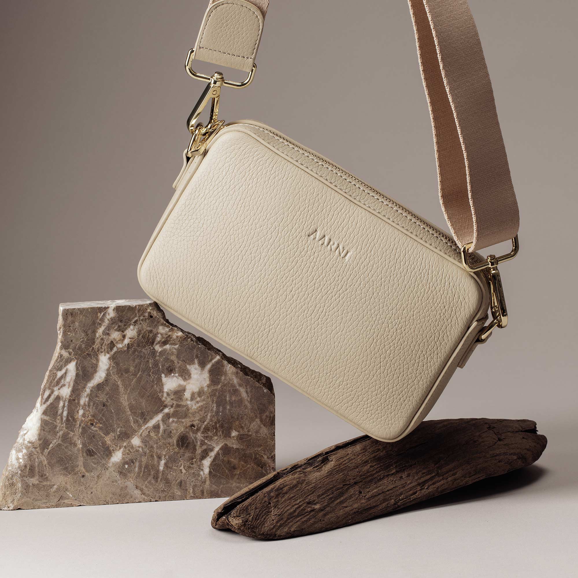 Crossbody Bag (Taupe)
