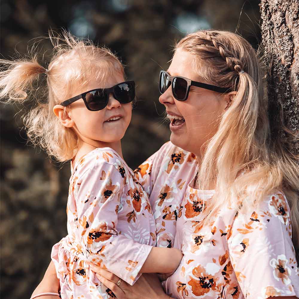 Junior Blues - Ebony Sunglasses Aarni