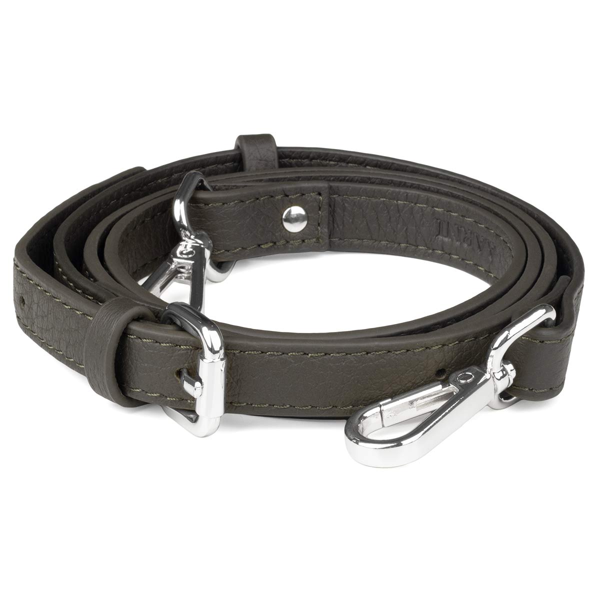 Elk Leather Shoulder Strap (Olive)