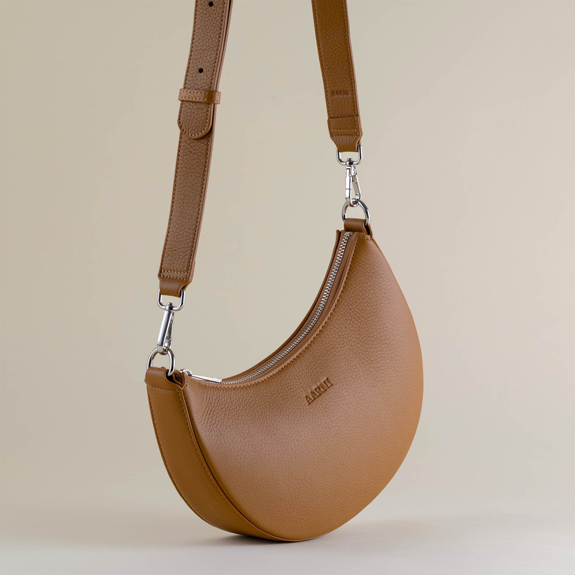 Luna Olkalaukku (konjakki)