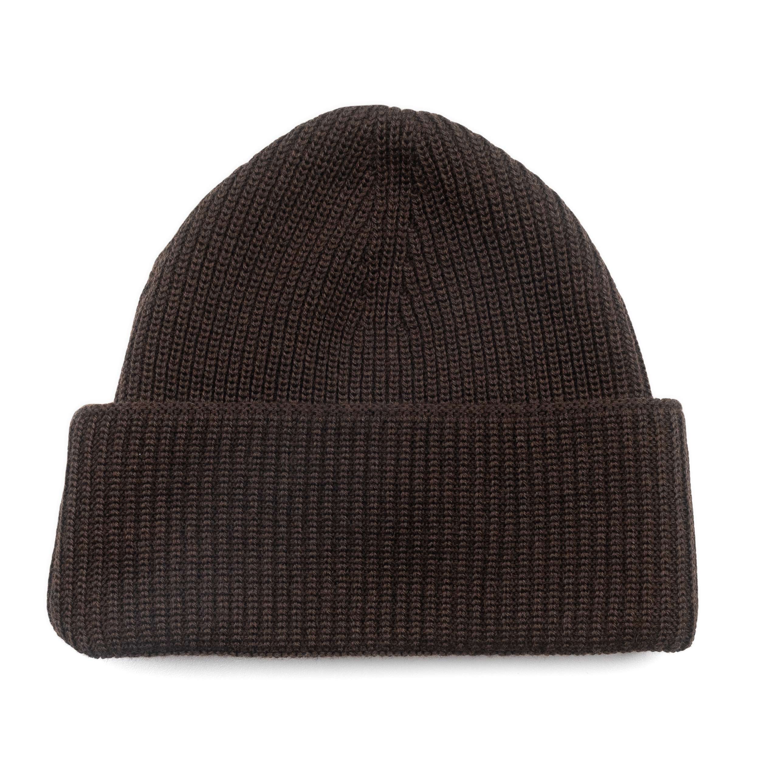 Merino Beanie (Brown)