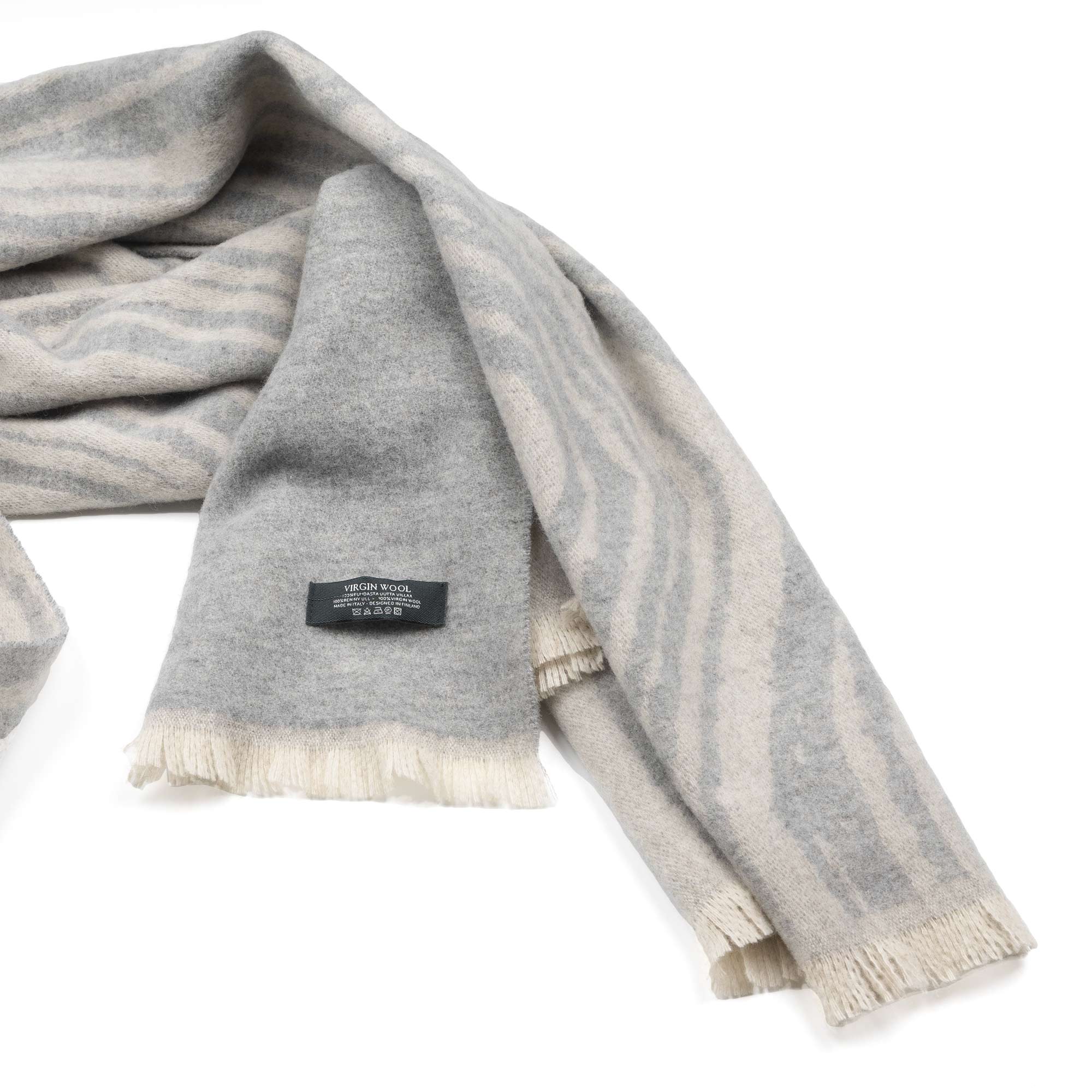 Jacquard Wool Scarf