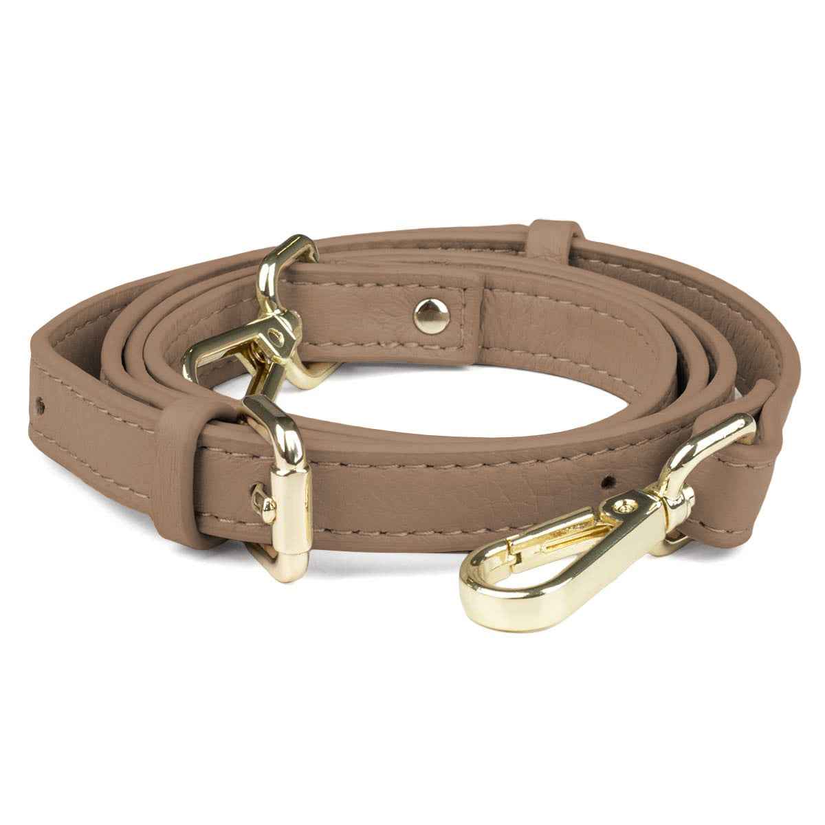 Elk Leather Shoulder Strap (Sand)