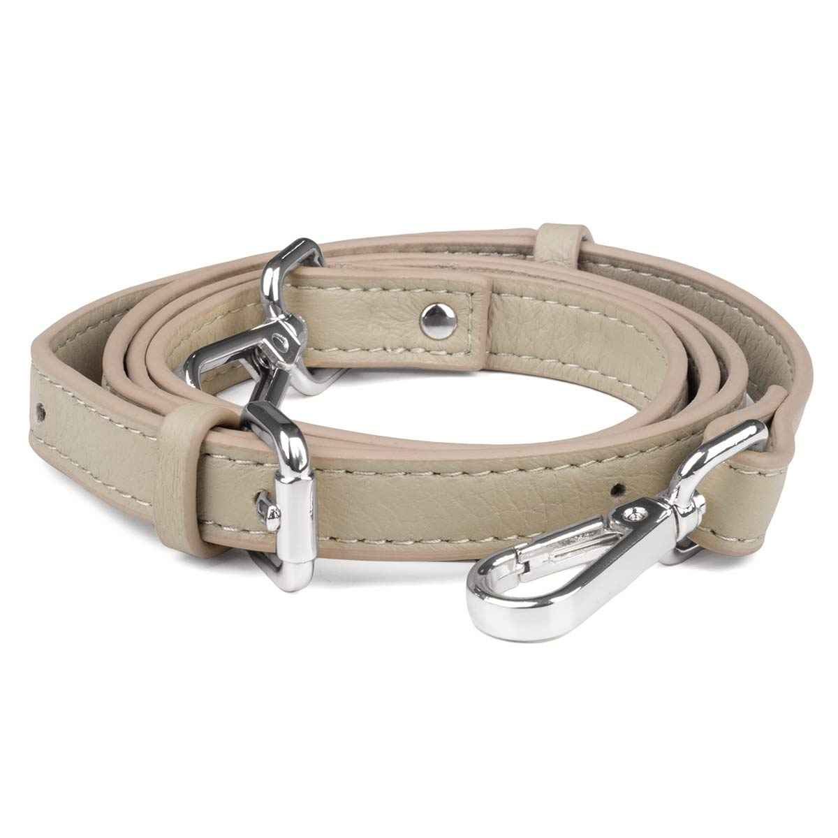 Elk Leather Shoulder Strap (Taupe)