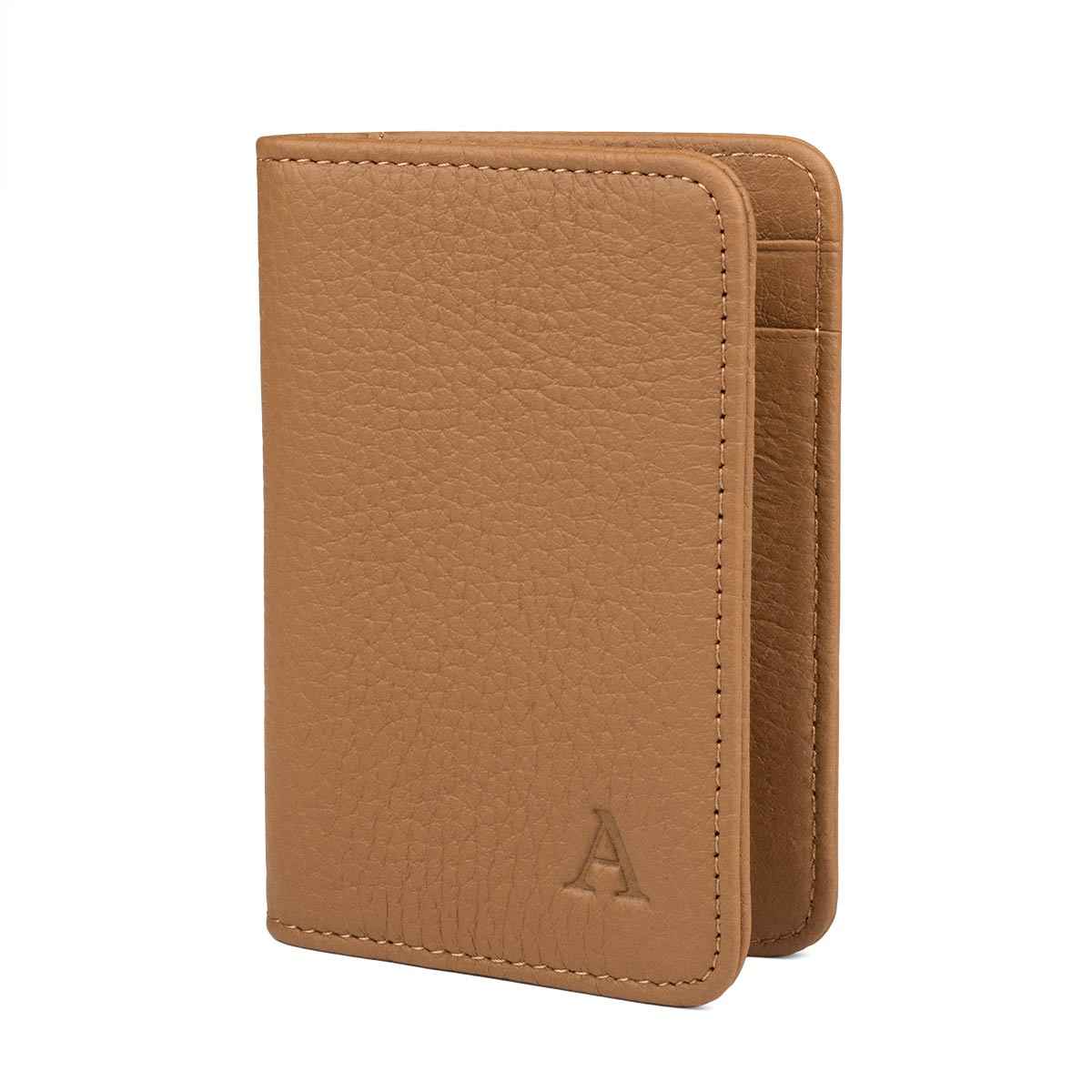 Elk Leather Wallet (Cognac)