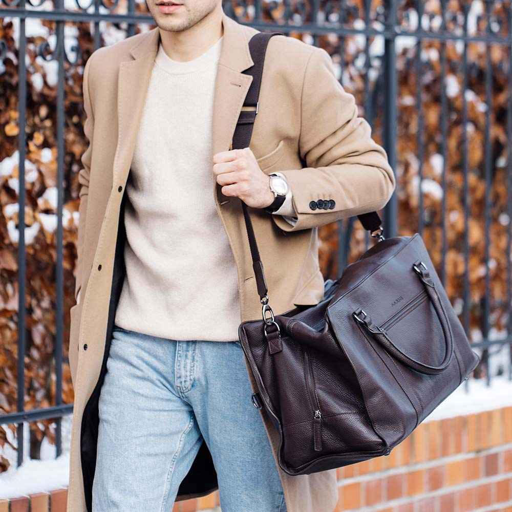 Weekend Bag (Dark Brown)