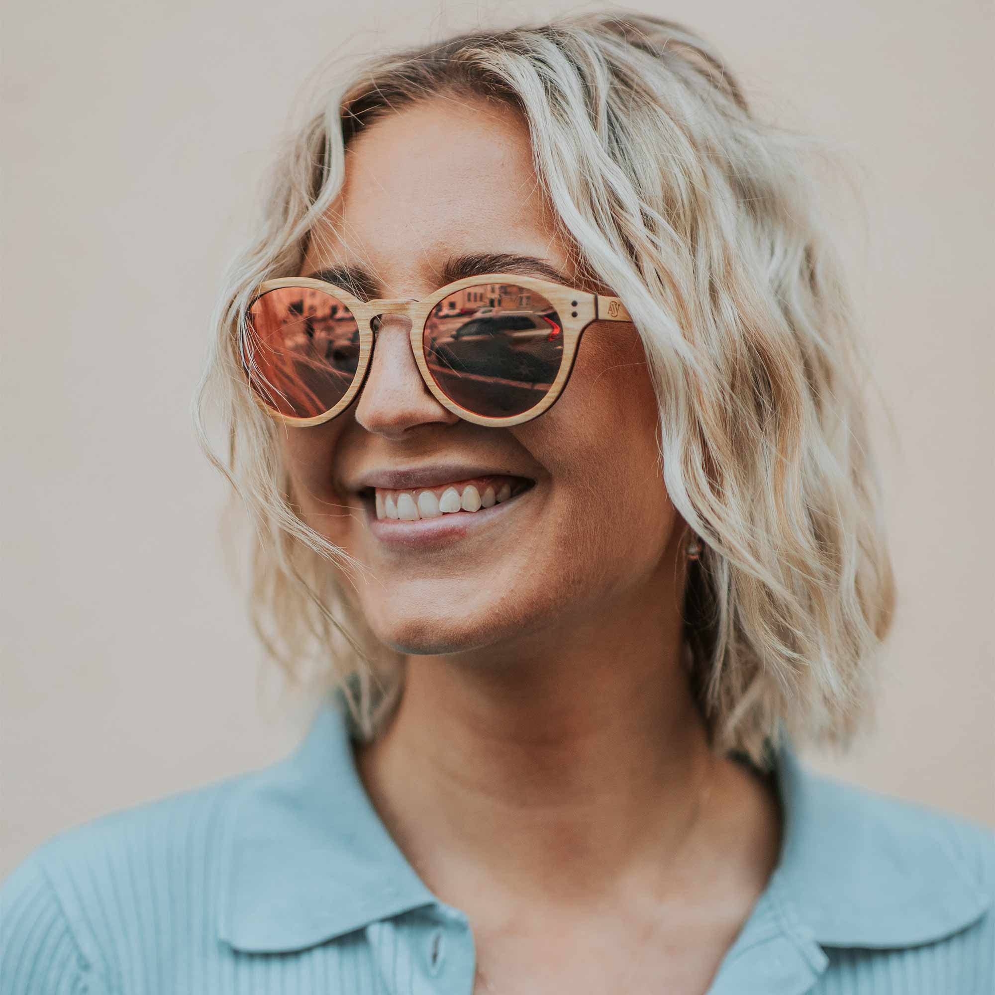 Wynn - Alder (Rose Gold Lenses) Sunglasses Aarni