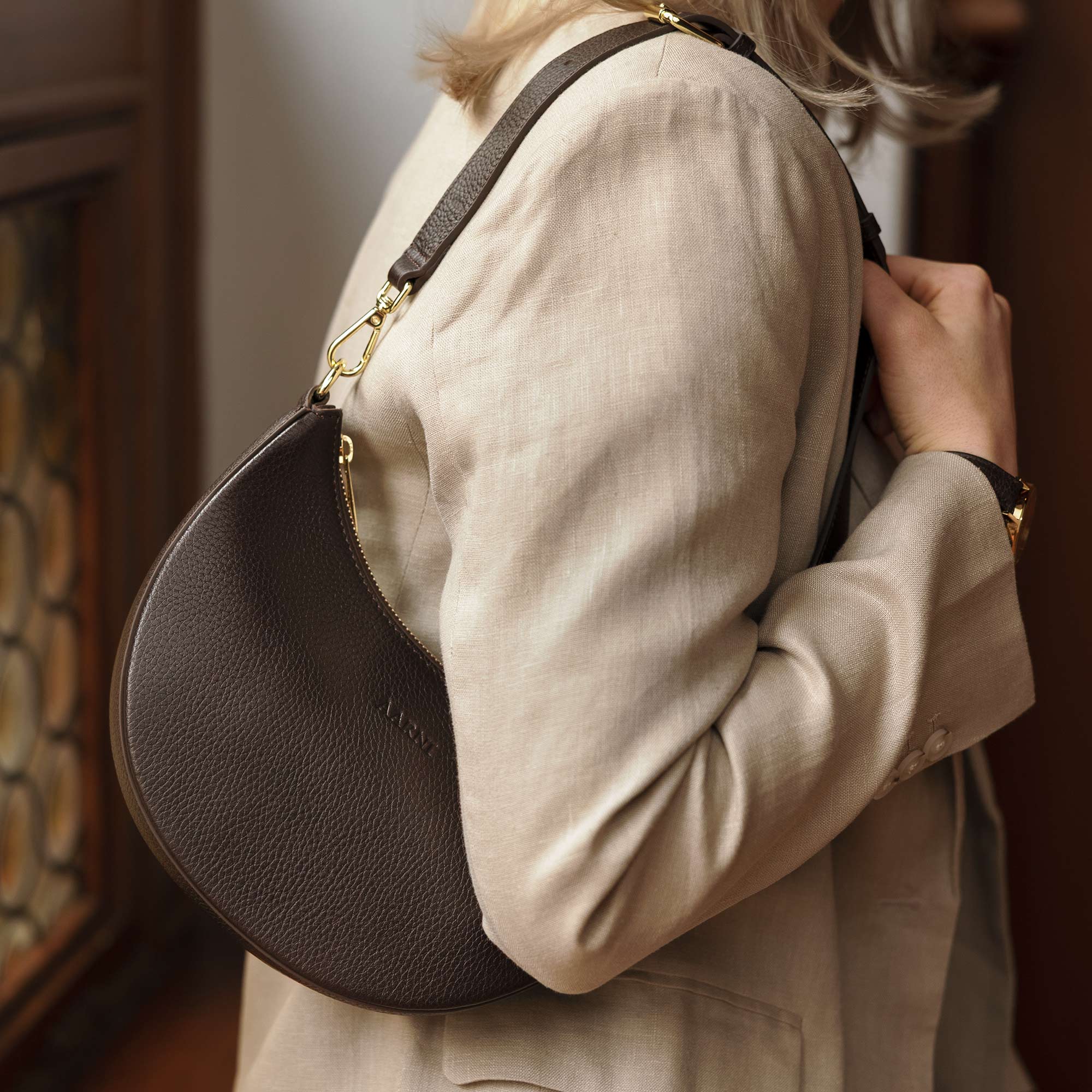 Luna Bag (Dark Brown)