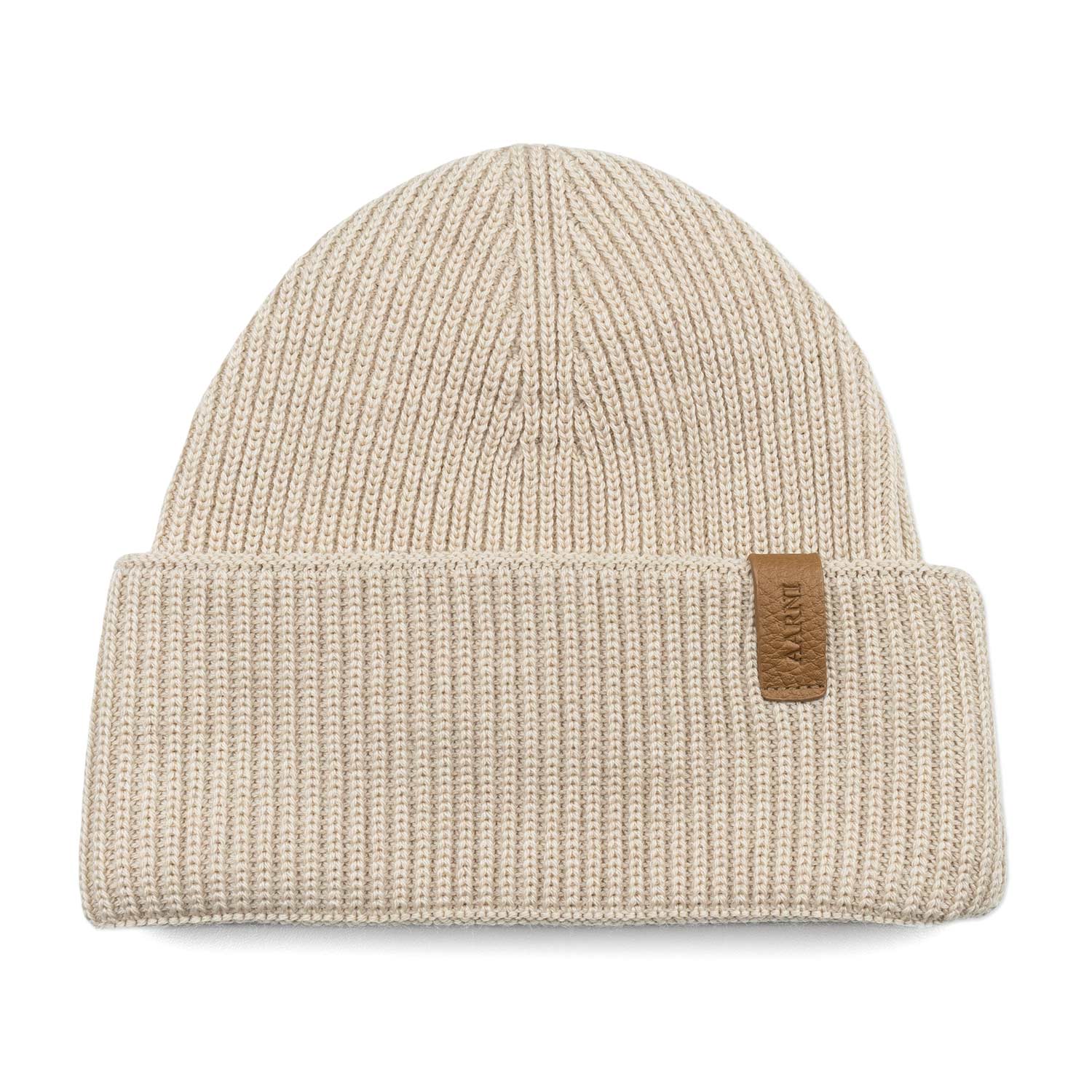 Merino Beanie (Beige)