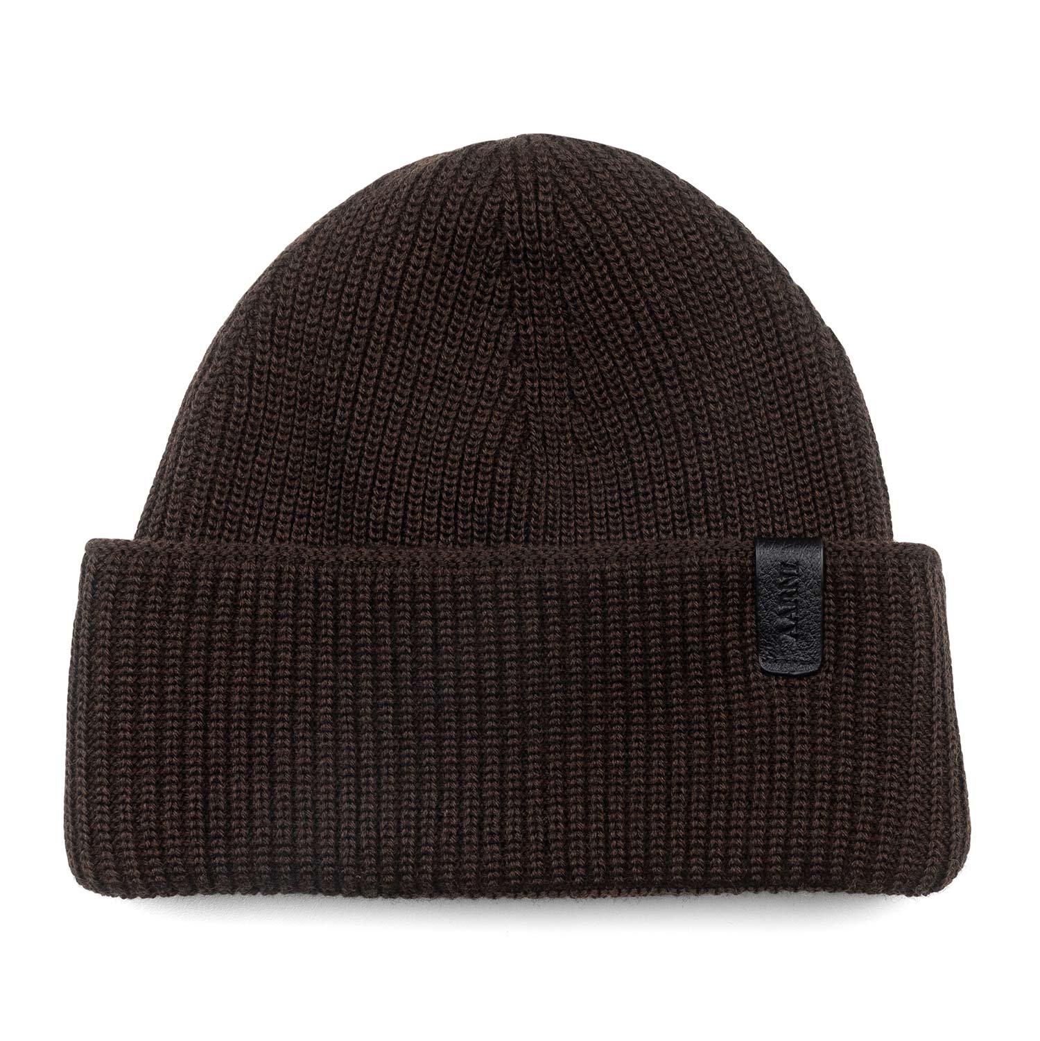 Merino Beanie (Brown)