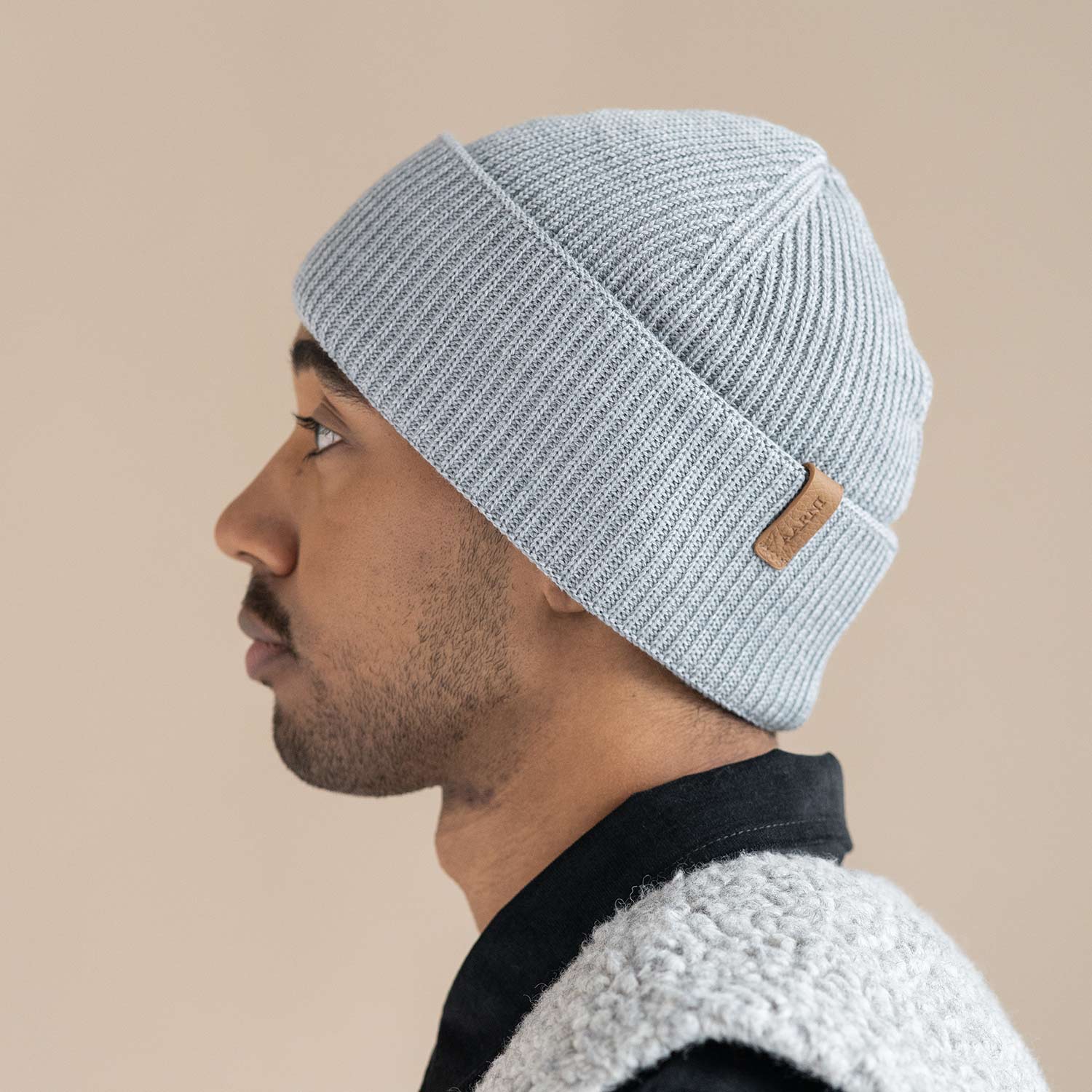 Merino Beanie (Grey)
