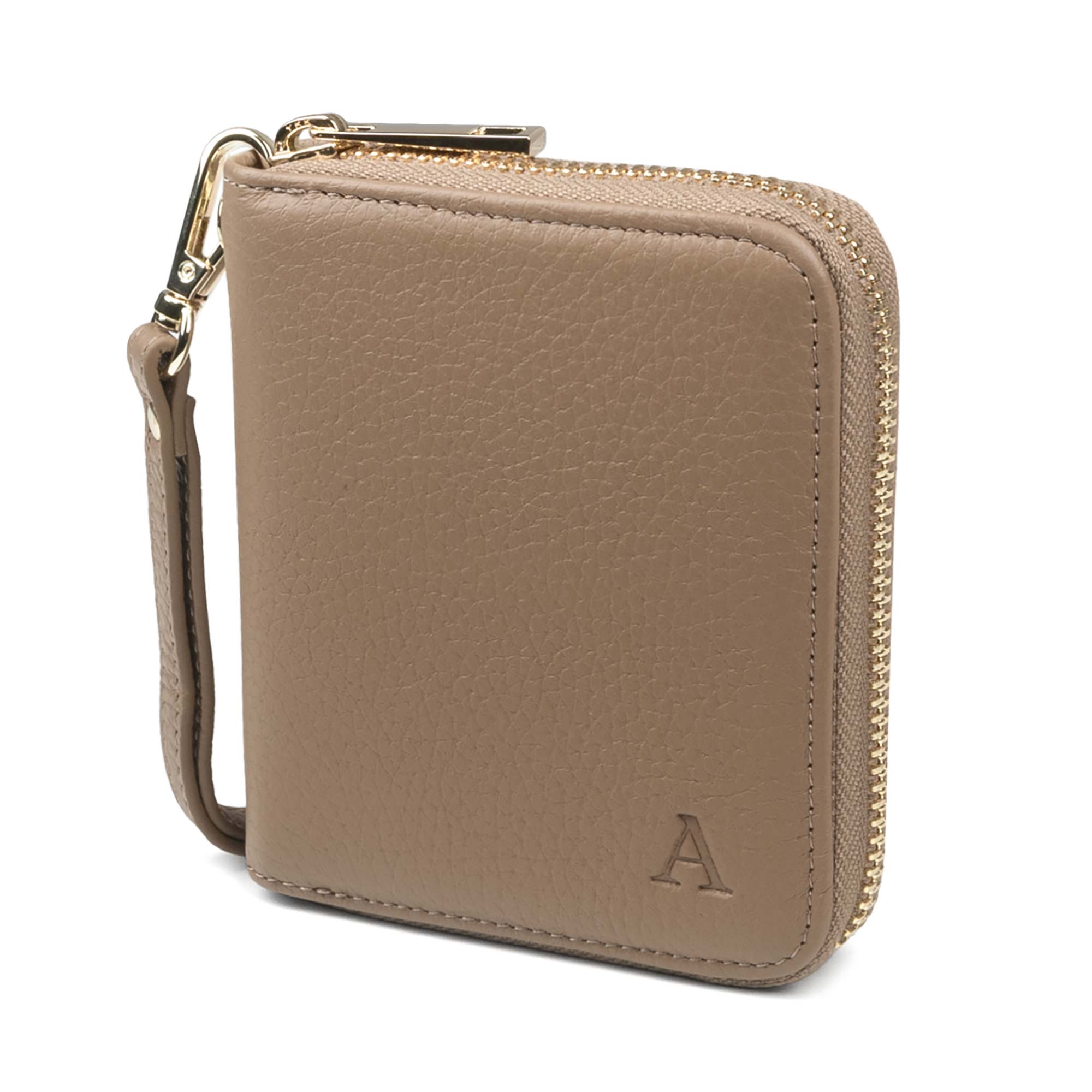 Hirvennahkainen Mini Clutch-lompakko (hiekka)