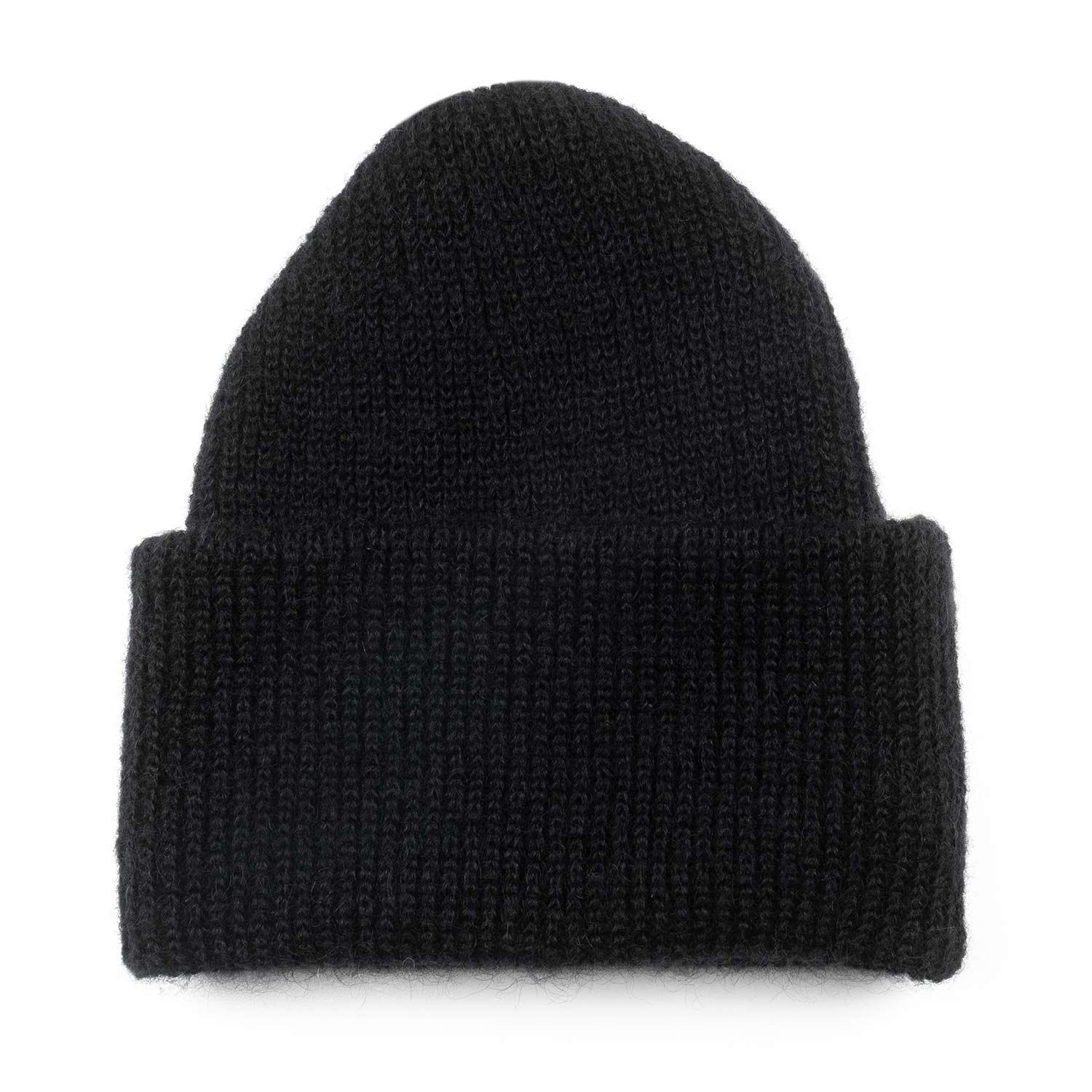 Mohair Beanie (Black)