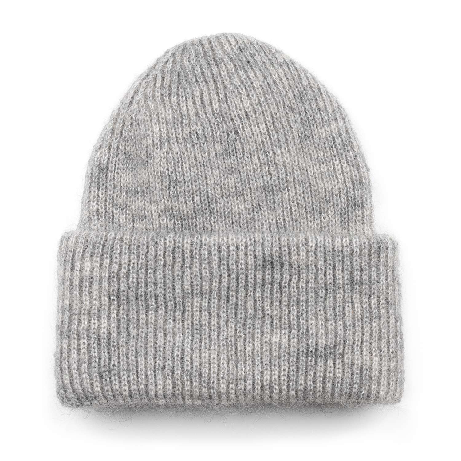 Mohair Beanie (Grey)