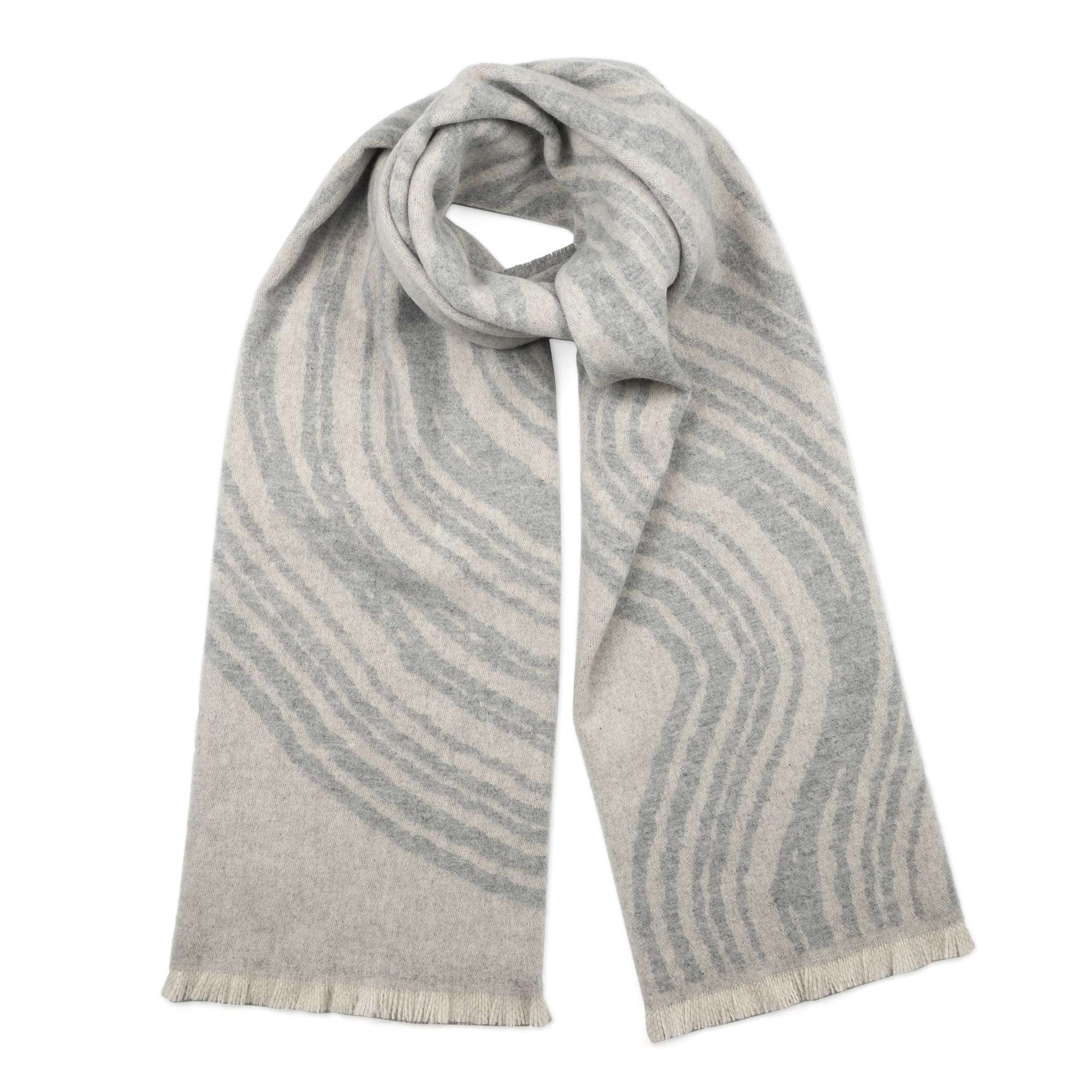 Jacquard Wool Scarf