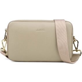 crossbody bag large taupe 1