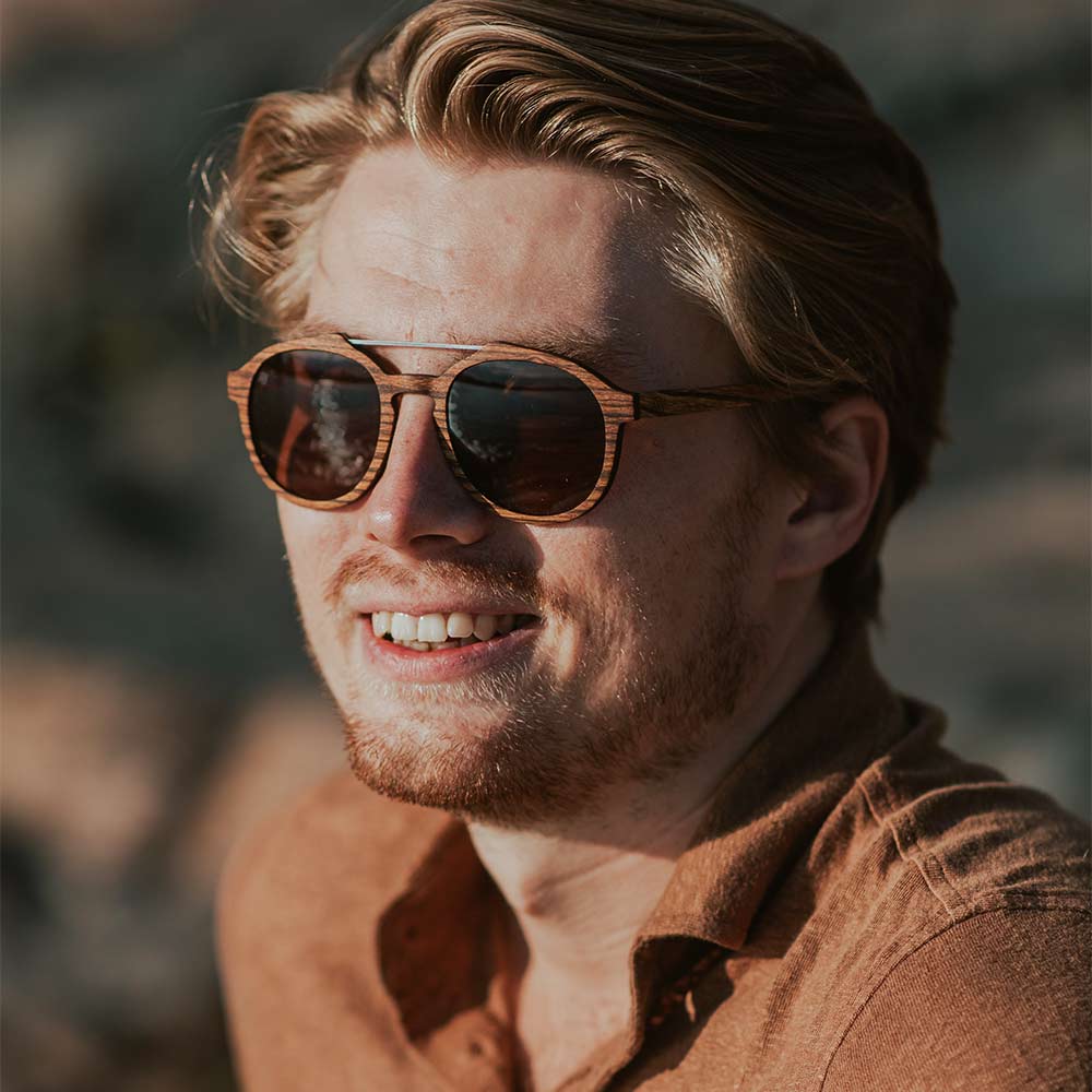 Eagle Aviator Wooden Sunglasses | NOT JUST A LABEL