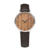 Aarni Taiga Watch - Elk Leather Band - Elegant watch made of natural materials - Taiga rannekello naisille - Valmistettu aidoista materiaaleista. 