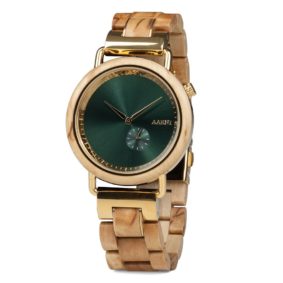Sirius – Ebony Wooden Watch  AARNI – Scandinavian Wooden Watches