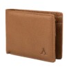 Elk Leather Wallet with Coin Pocket RFID - Hirvennahkainen lompakko kolikkotaskulla - AARNI