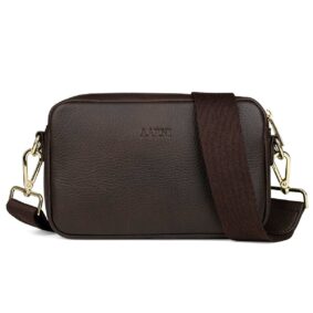 crossbody bag dark brown 1